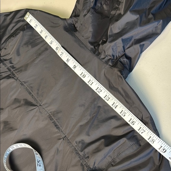 Eddie Bauer Black Packable Windbreaker Jacket Raincoat Hood Technical Jacket - Picture 15 of 16